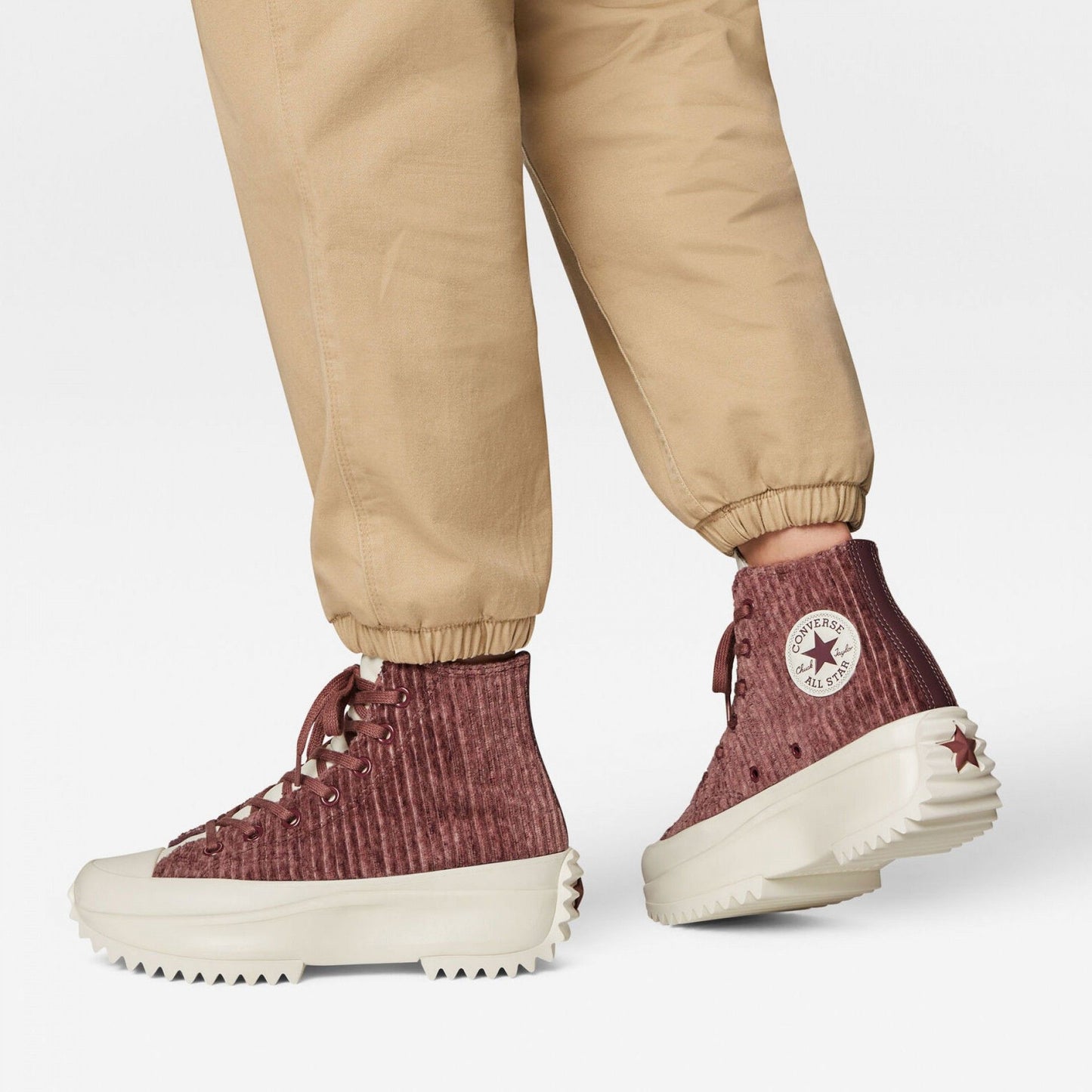 Converse Tenis Run Star Hike HI Striped Knit