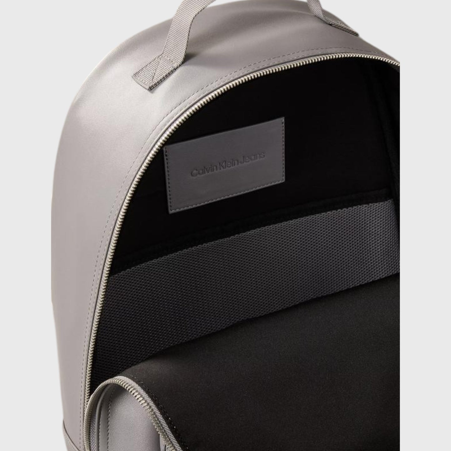Calvin Klein Mochila Monogram Logo Campus de Piel Gry