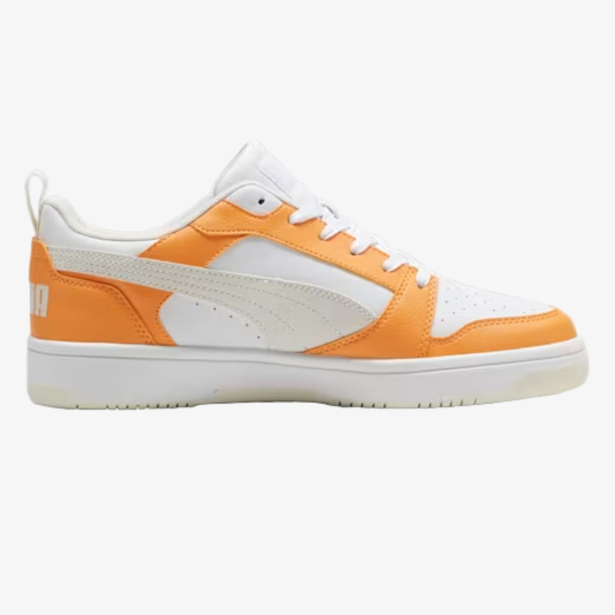 Puma Tenis Rebound V6 Low Clementine Wht/Org