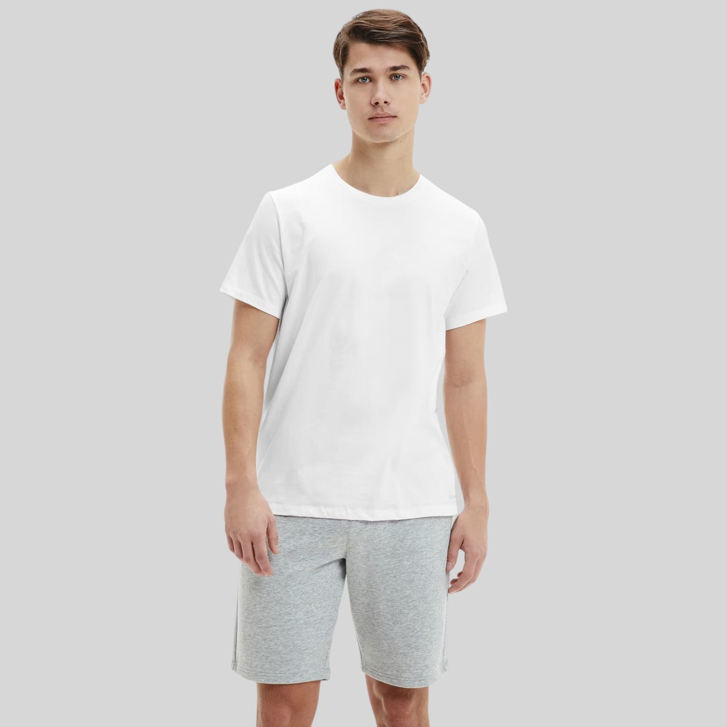 Calvin Klein Camisetas 100% Cotton Cuello R Classic Fit 3P