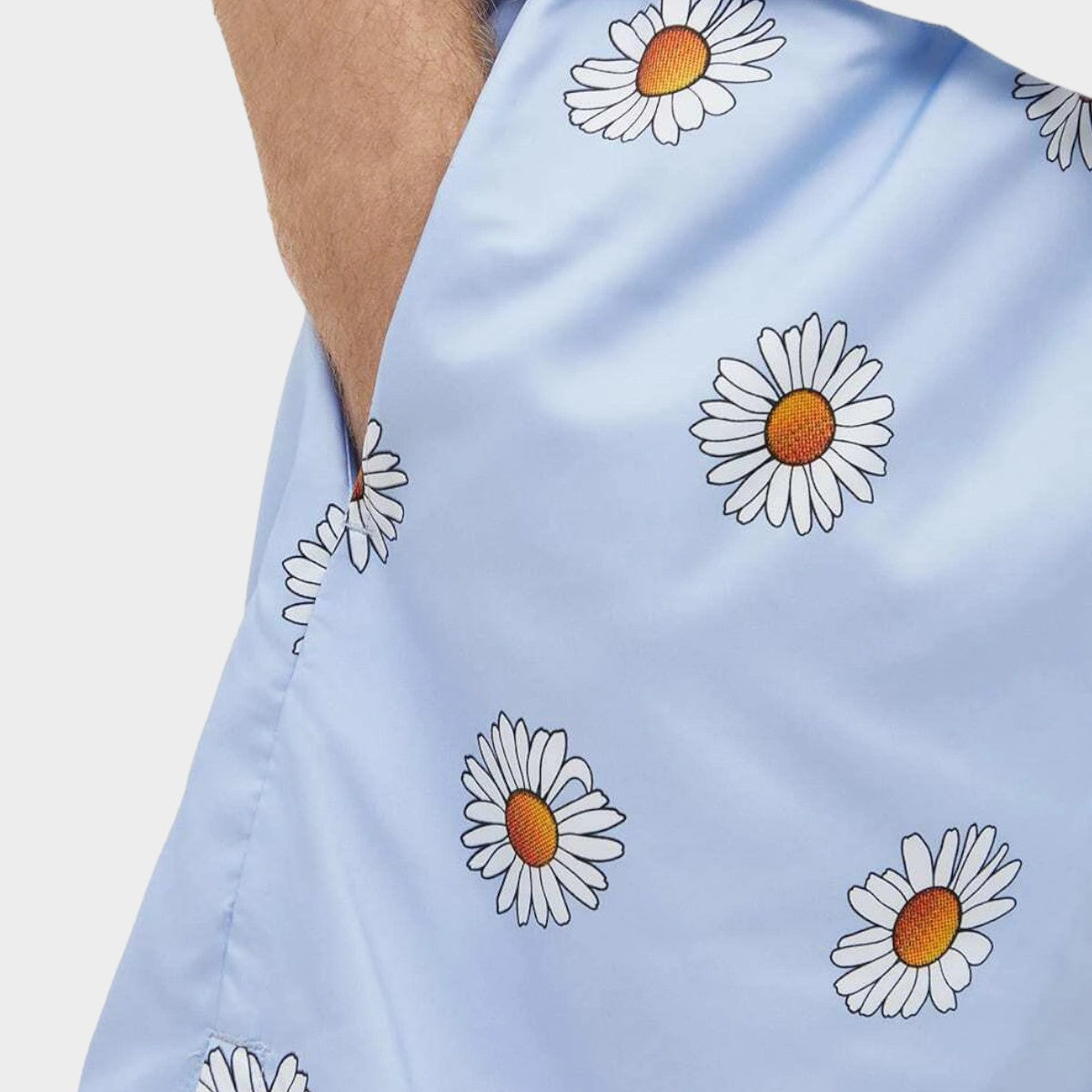 Nike Short Floral Ligth Marine Blue