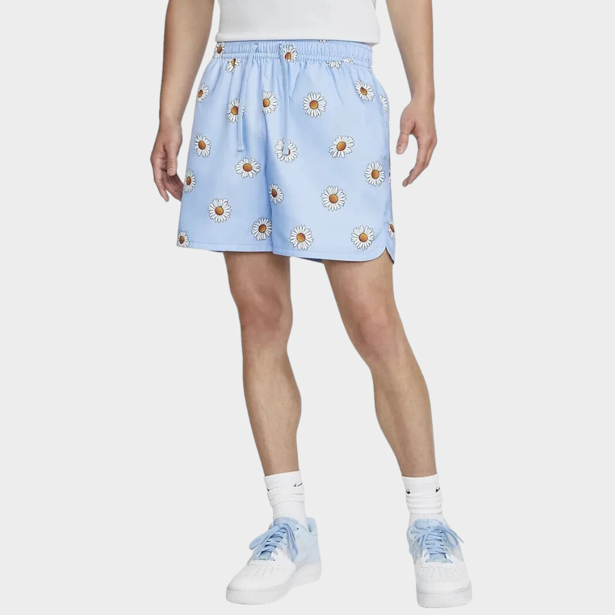 Nike Short Floral Ligth Marine Blue