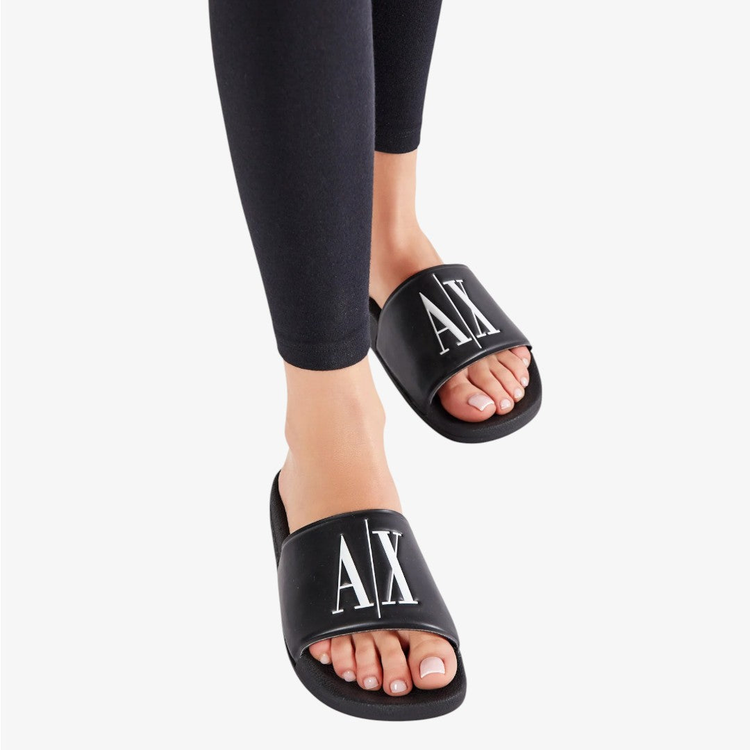 Armani Exchange Sandalias A/X Blk
