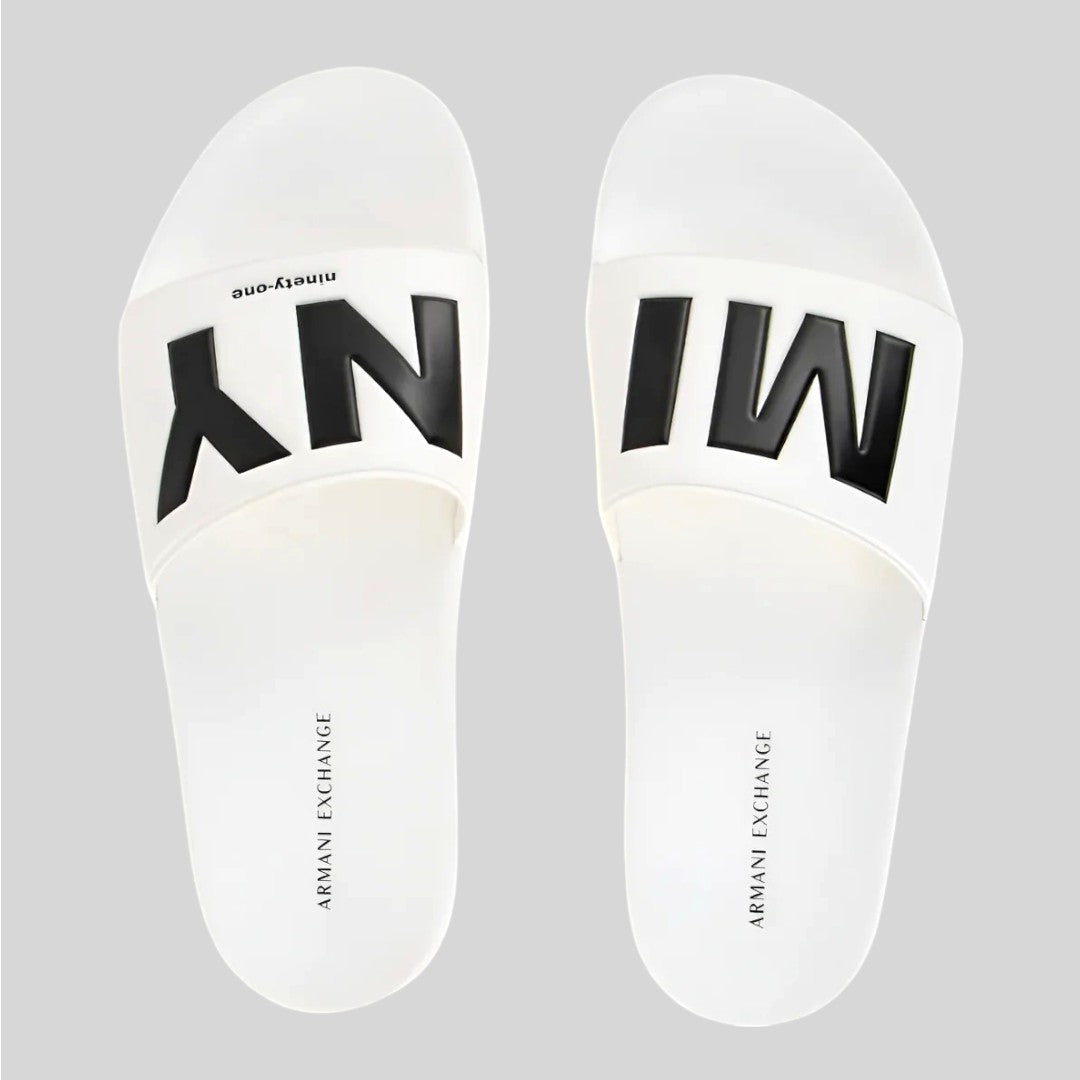 Armani Exchange Sandalias MI-NY Wht