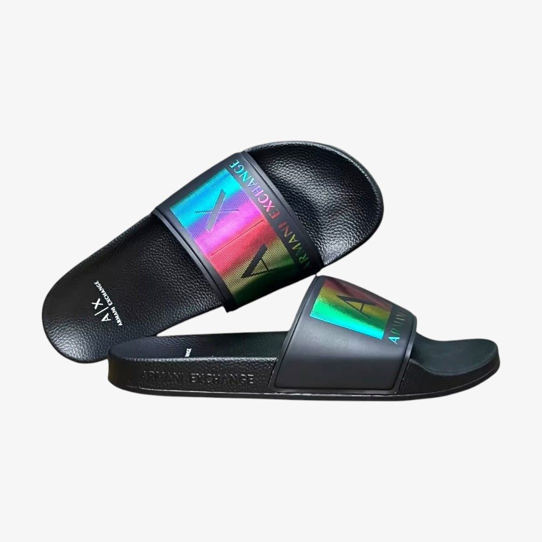 Armani Echange Sandalias AX Blk