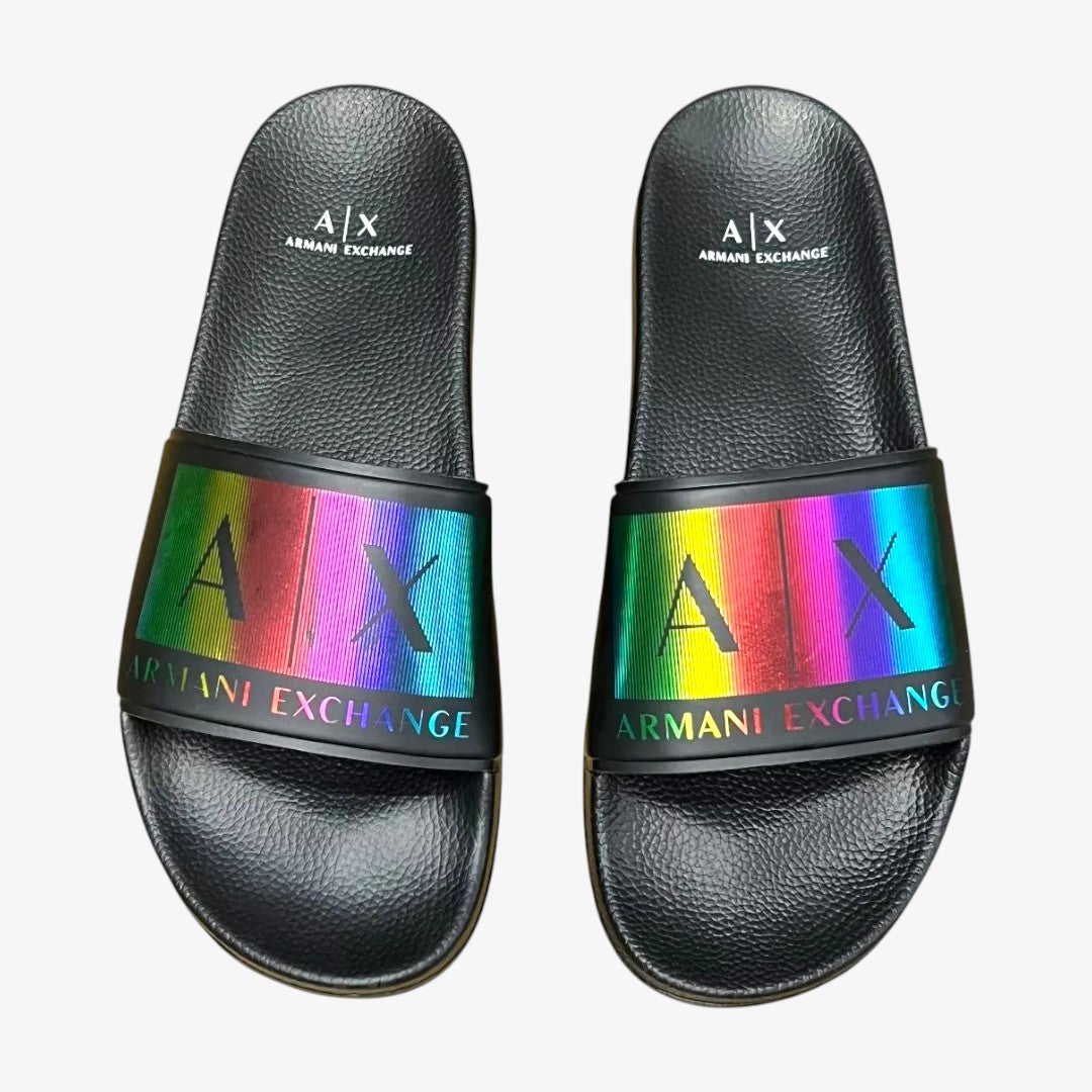 Armani Echange Sandalias AX Blk
