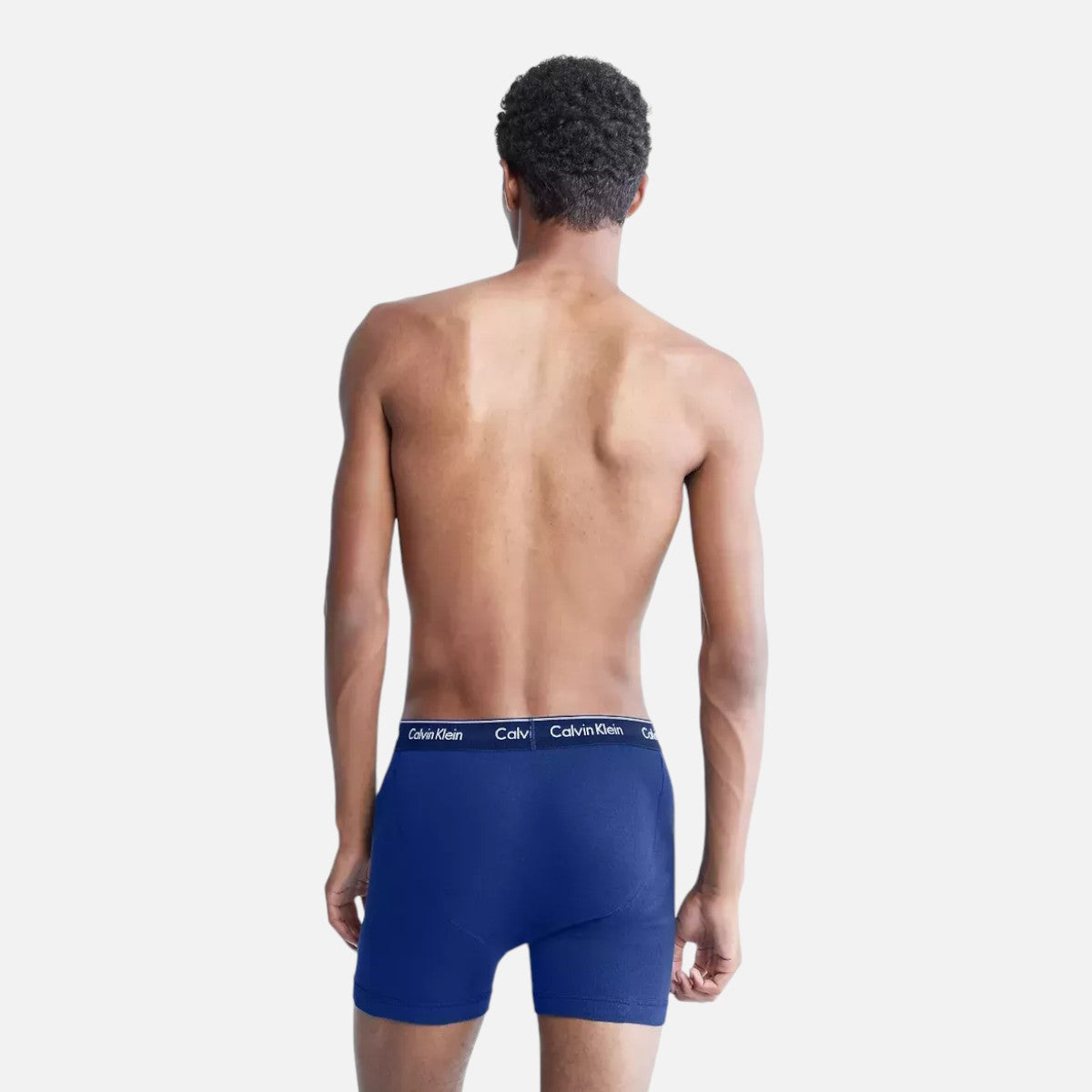Calvin Klein Boxer Brief Classic Fit 3 Pack Blue