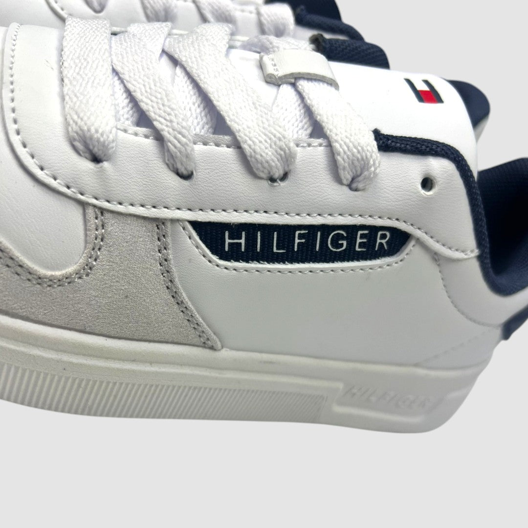 Tommy Hilfiger Tenis Strap Para Niño - Wht