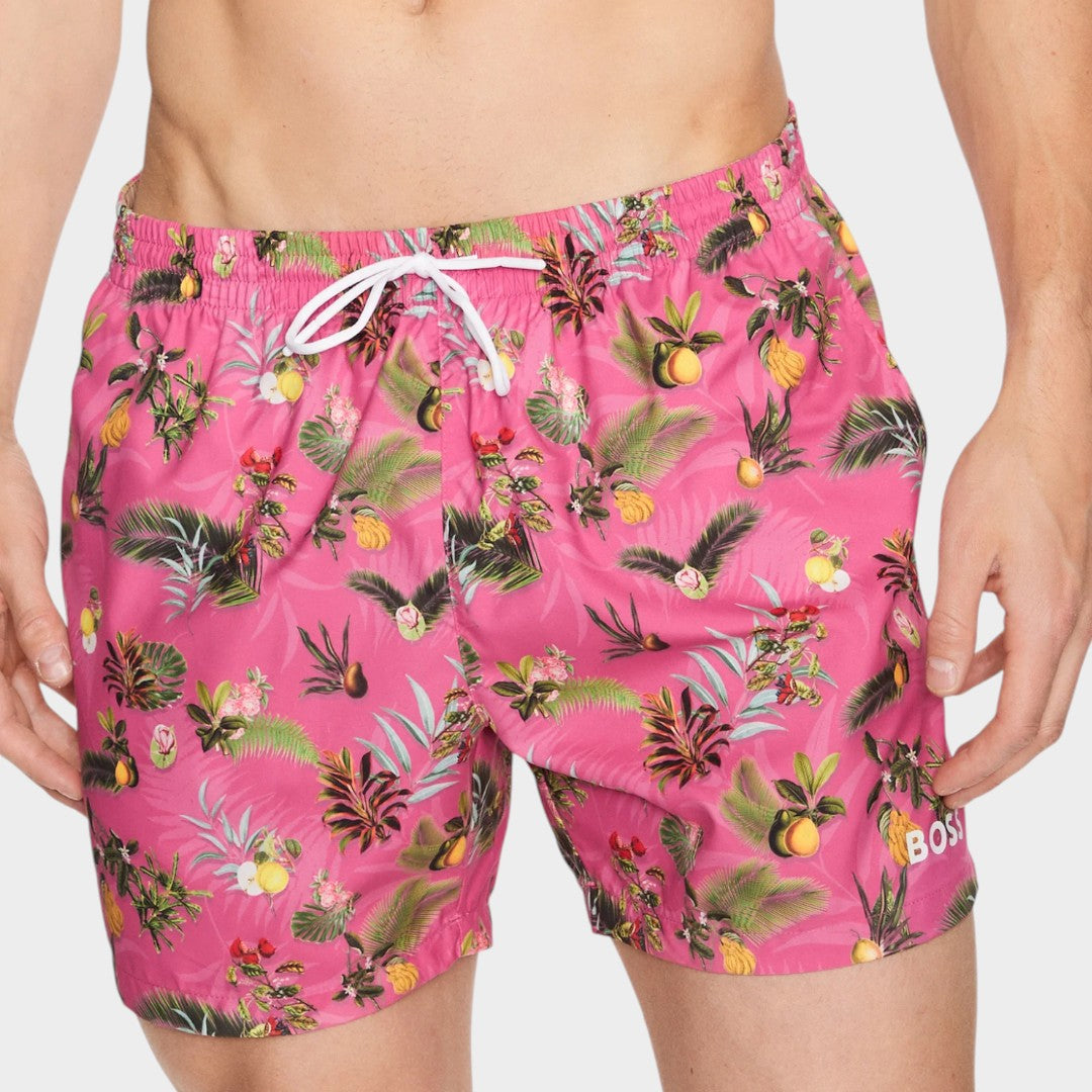 BOOS Traje de Baño Flowers Piranha Pnk