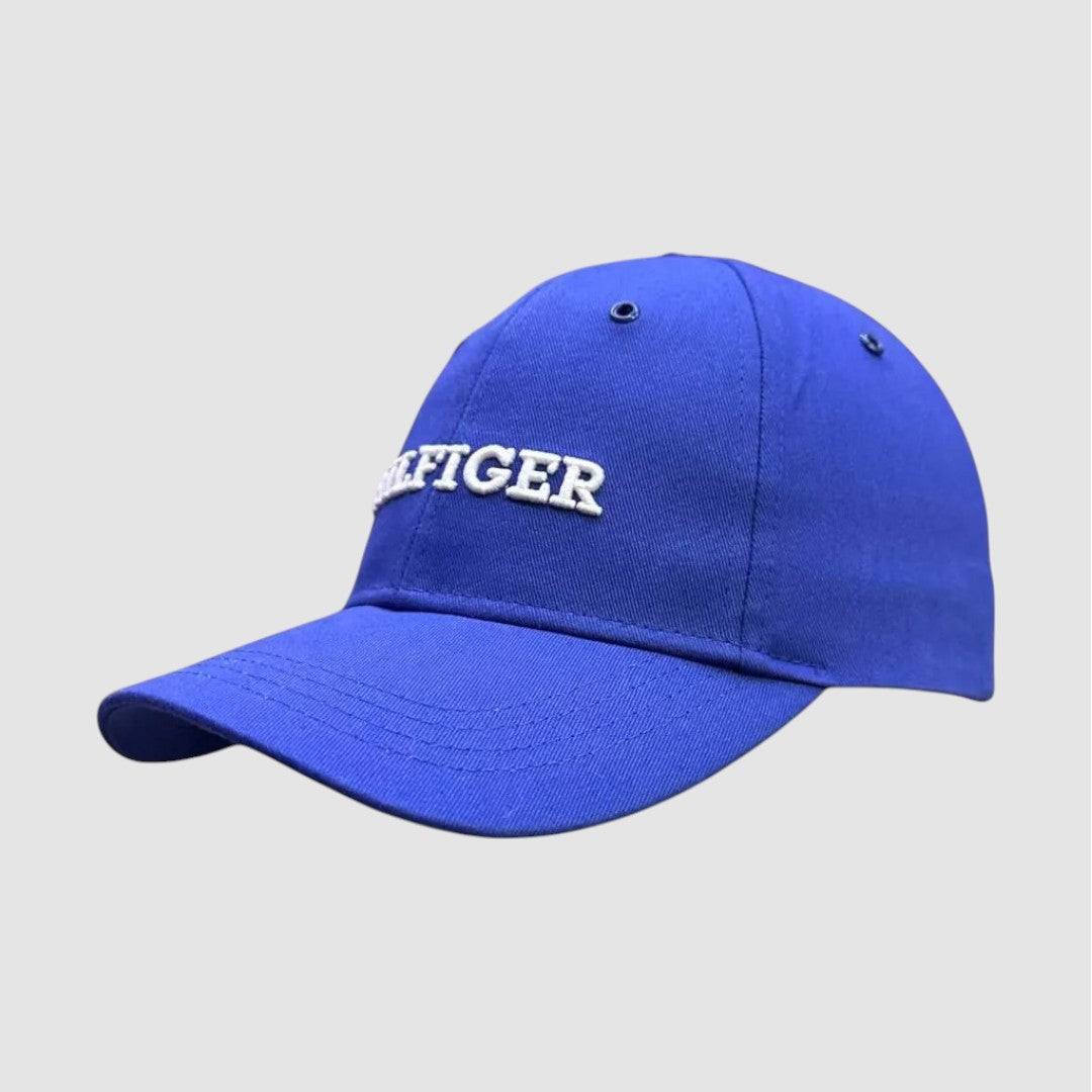 Tommy Hilfiger Gorra Unisex Curva Ajustable - Blue