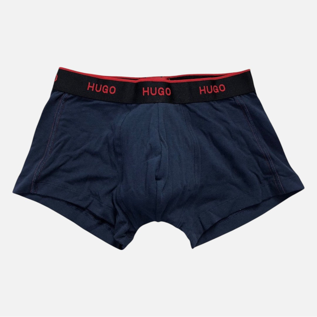 Hugo Boss Boxer Trunk 2 Pack Flex Cotton Nvy