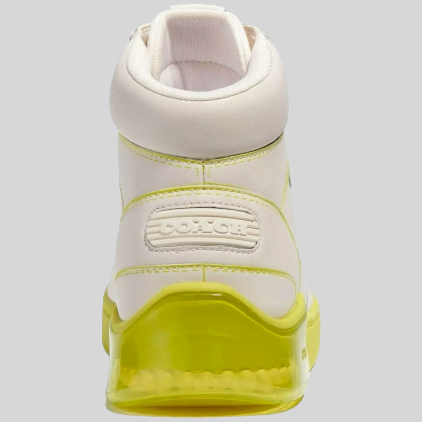 Coach Tenis Citysole Trompe L'oeil High Top Green