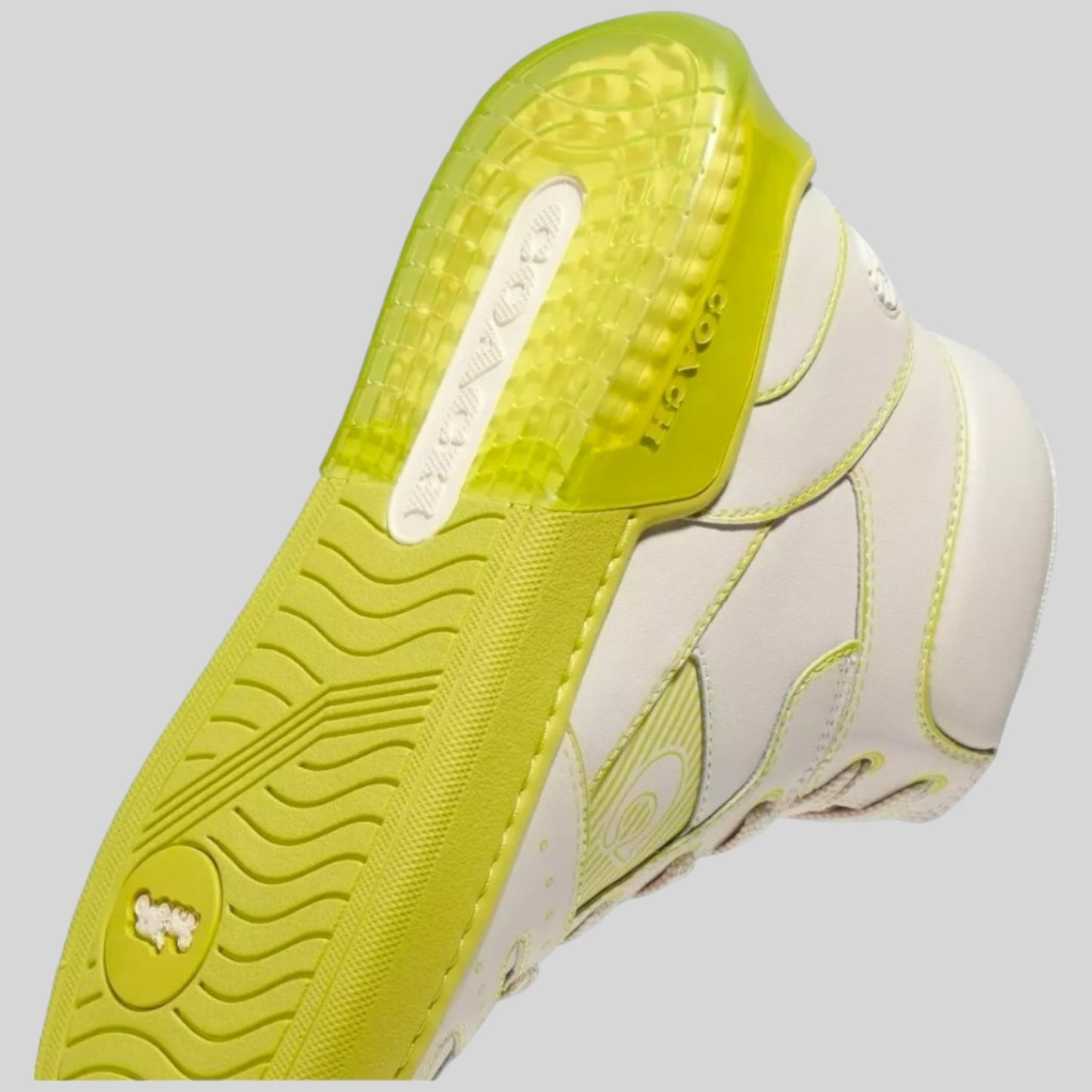 Coach Tenis Citysole Trompe L'oeil High Top Green