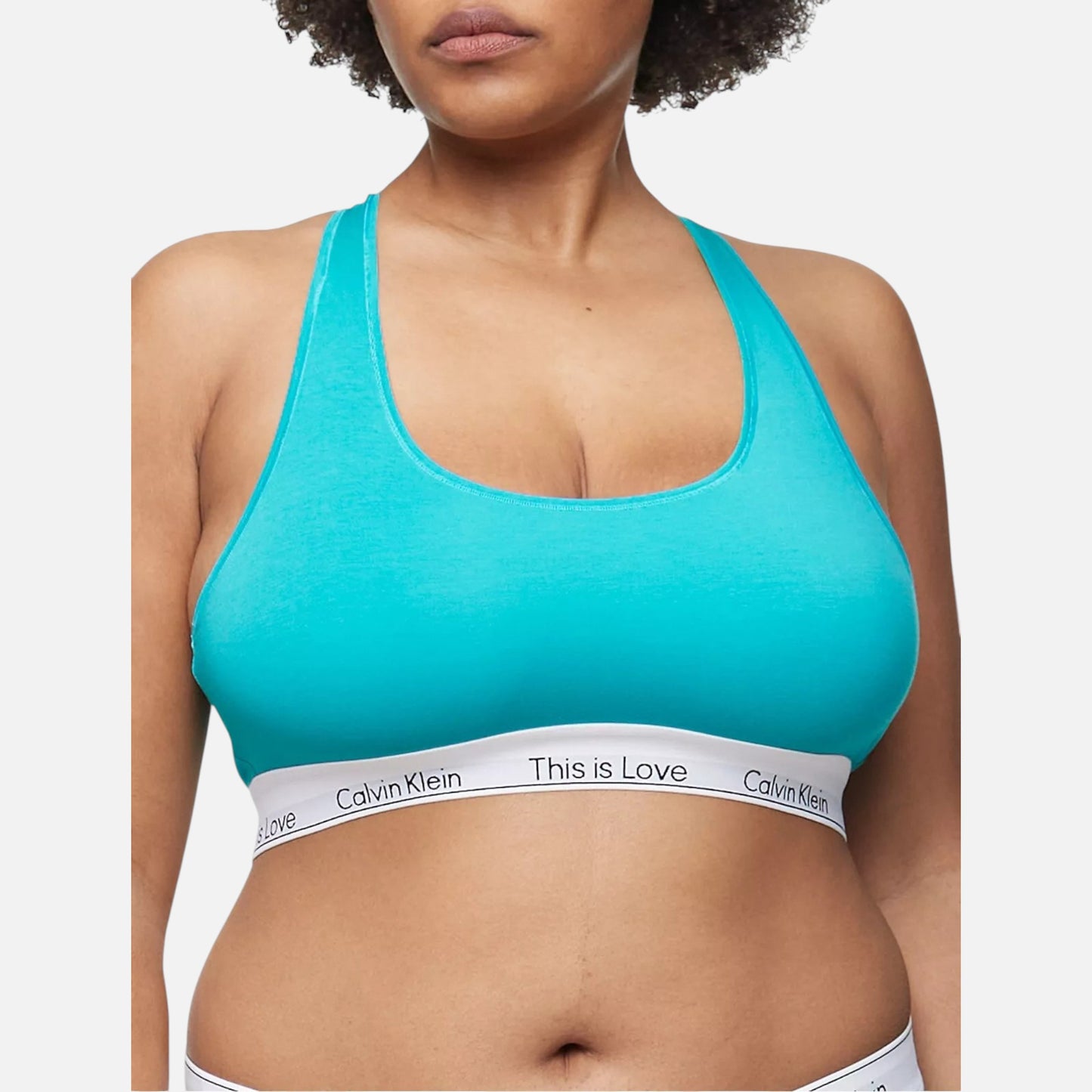 CALVIN KLEIN | Conjunto Top y Pantie ❤ This is Love ❤ Turquesa