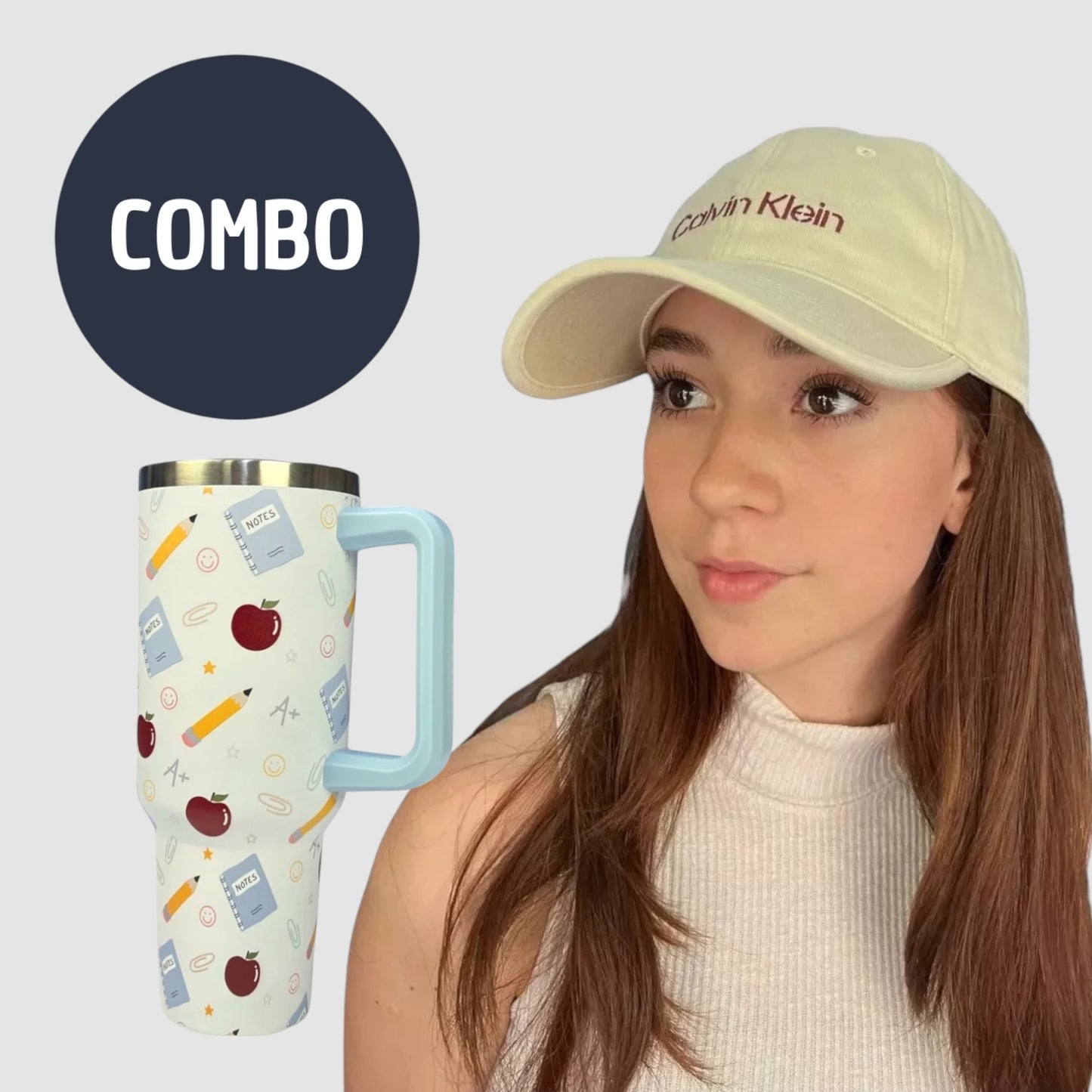 COMBO | Gorra Calvin Klein + Termo Kirkland OTTO Teacher