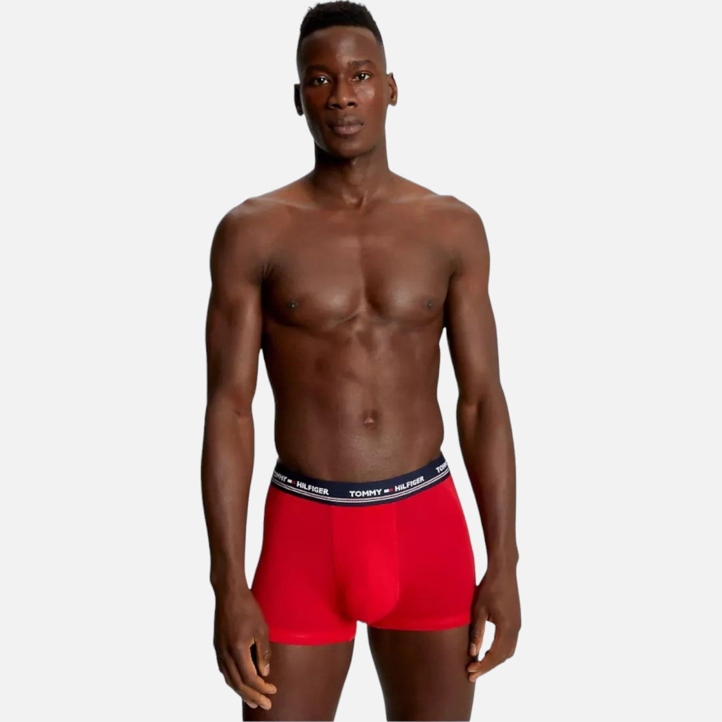 Tommy Hilfiger Boxer THConfort+ Trunk Modal- Red/Blue/Blk