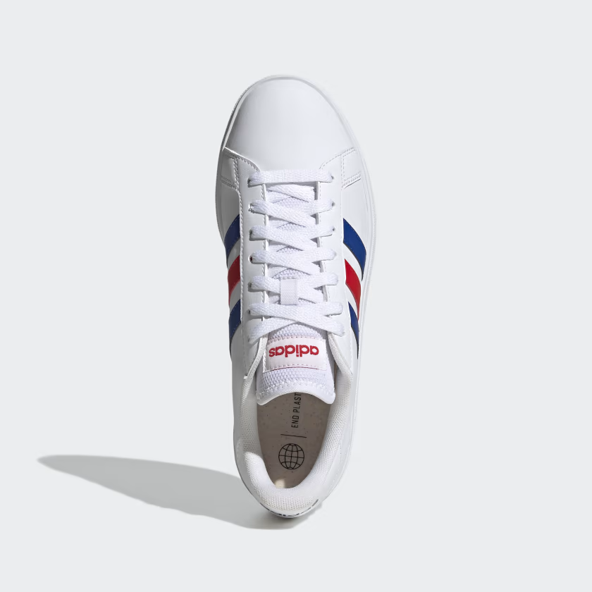 Adidas Tenis Grand Court Base 2.0 Wht/Blu/Rd