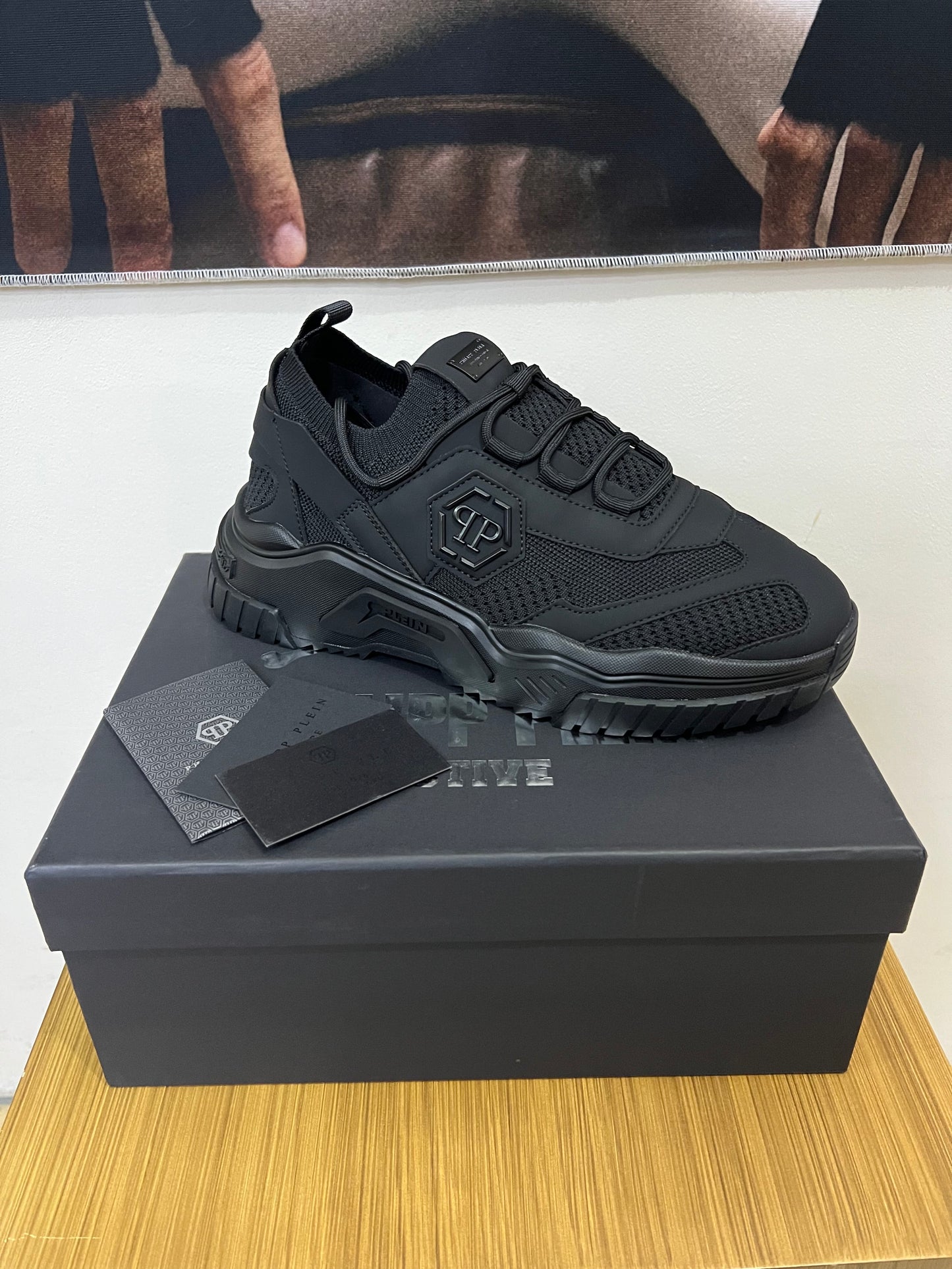 Philipp Plein Tenis PREDATOR Blk