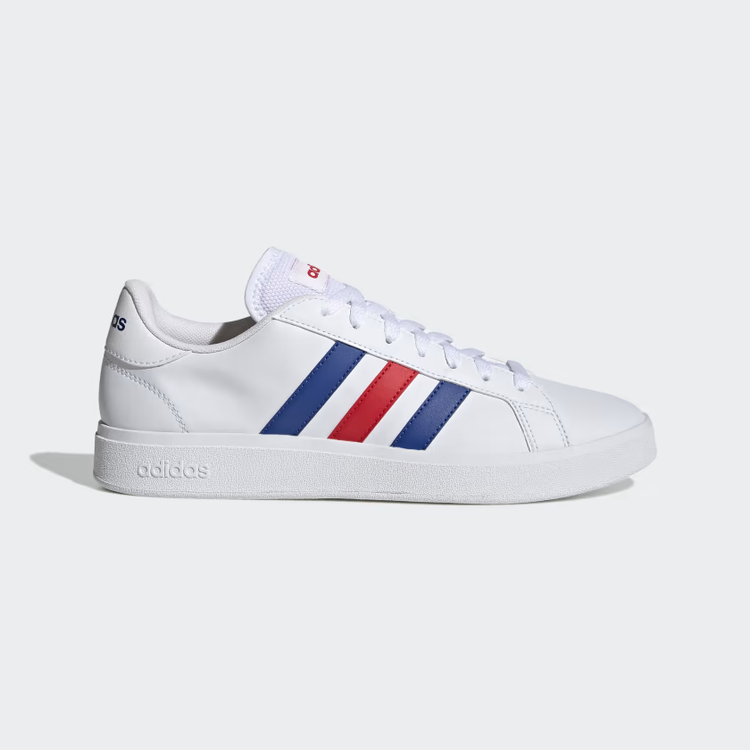 Adidas Tenis Grand Court Base 2.0 Wht/Blu/Rd