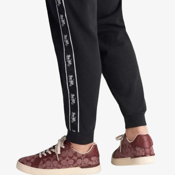 Coach Tenis Clip Chmbry Low Top Wine