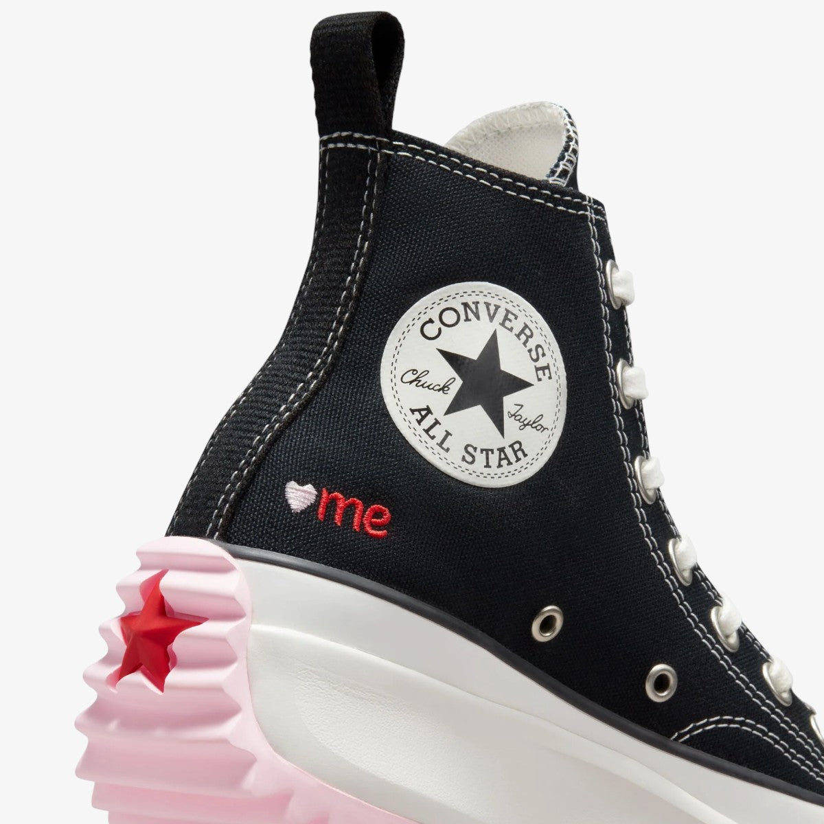 Converse Tenis Run Star Hike Hi Embroidered Hearts ❤