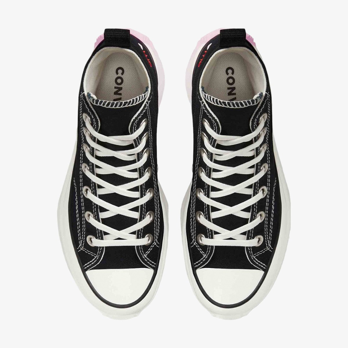 Converse Tenis Run Star Hike Hi Embroidered Hearts ❤