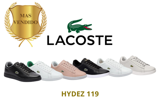 El modelo mas vendido en nuestras plataformas: Tenis Lacoste Hydez 🐊.