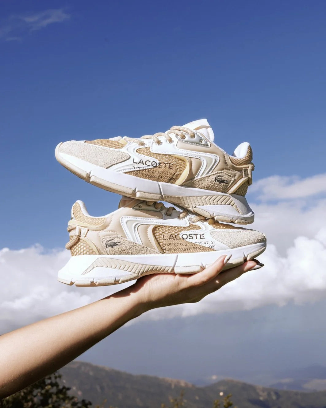Lacoste Tenis L003 NEO 124 Tan/Wht