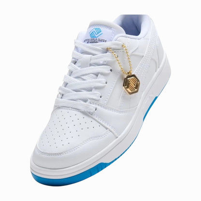 Puma Tenis Rebound V6 Low BGCA Embrdry Jr Wht/Blu