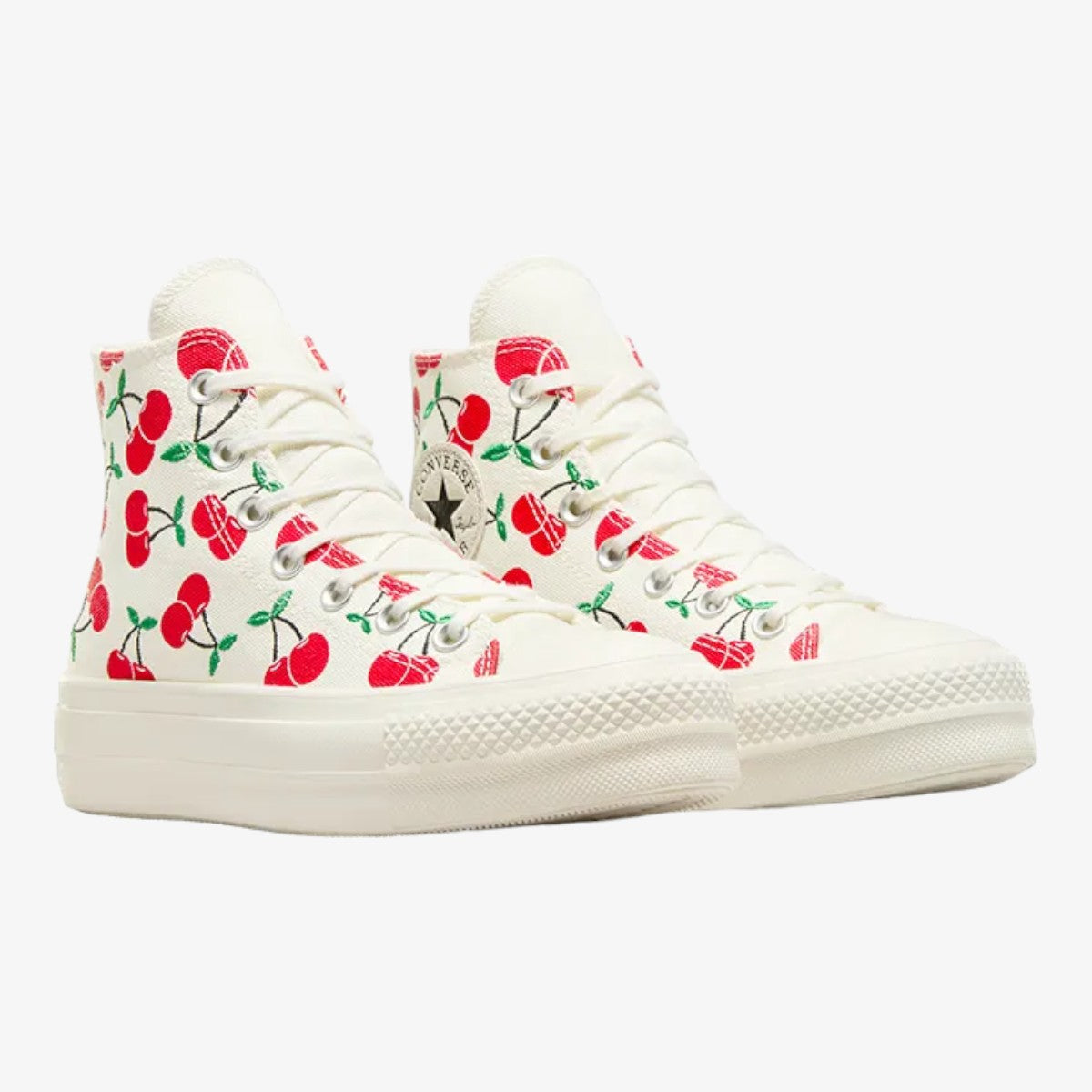 Converse Tenis Chuck Taylor All Star Lift Platform Cherries