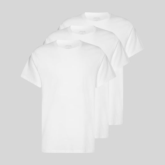 Calvin Klein Camisetas 100% Cotton Cuello R Classic Fit 3P