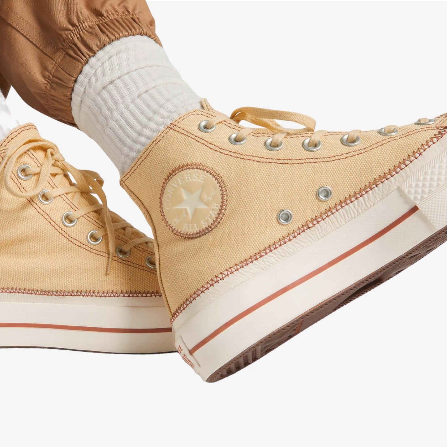 Converse Tenis Ctas Lift Hi Contrast Stitching Open Sesame