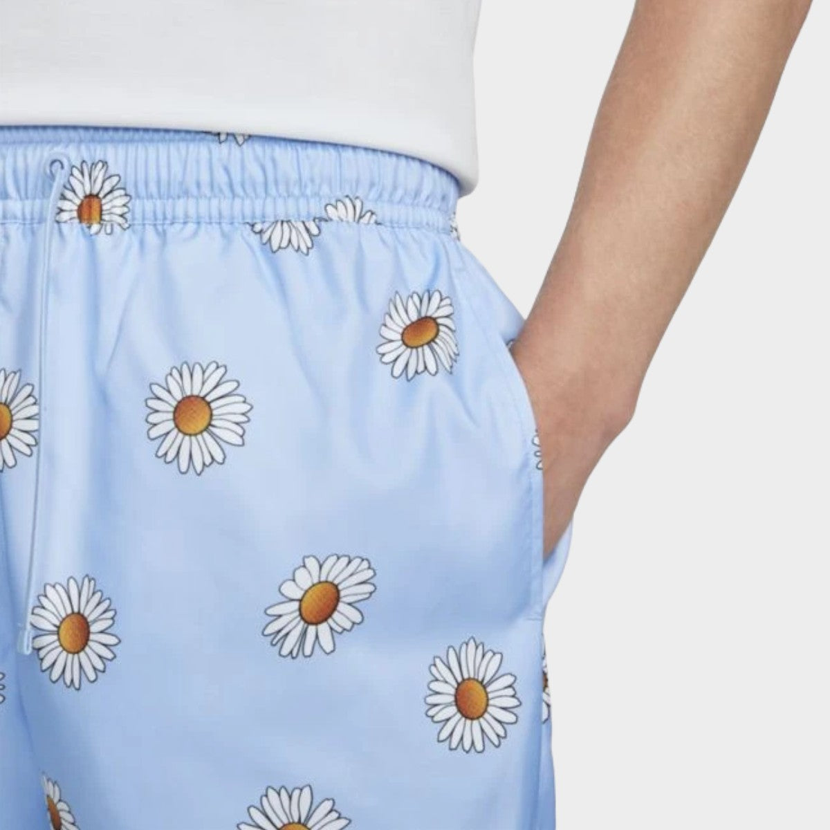 Nike Short Floral Ligth Marine Blue