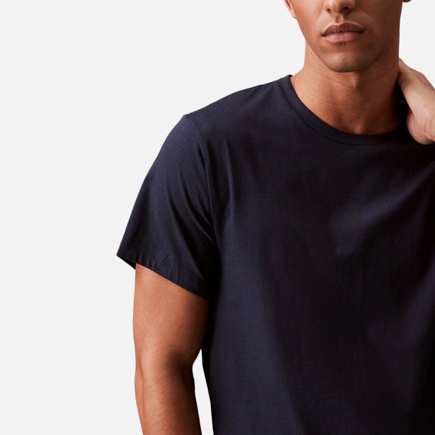 Calvin Klein Camisetas Classic Fit Cotton Cuello Redondo