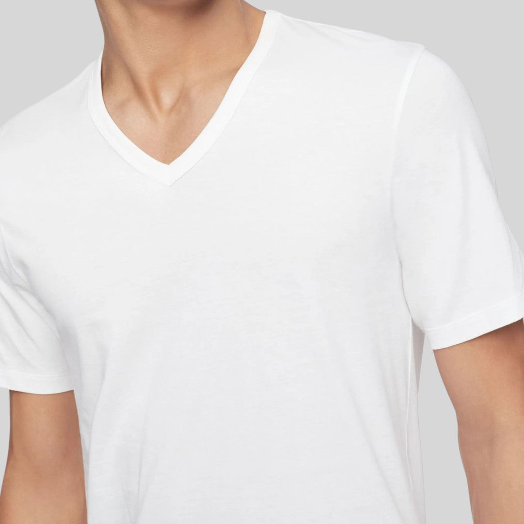 Calvin Klein Camisetas Slim Fit 3 Pack Cuello V
