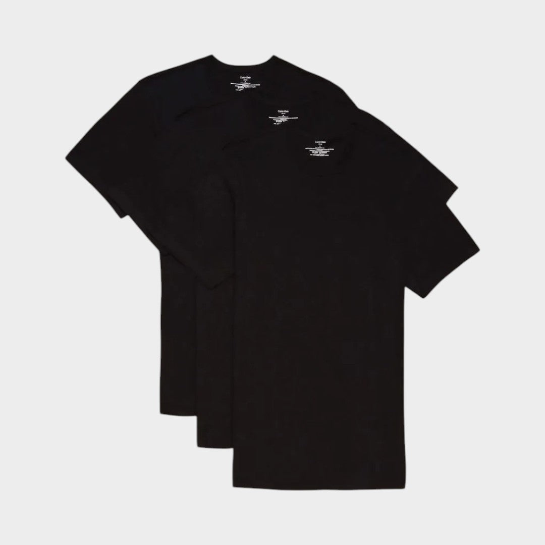 Calvin Klein Camisetas Slim Fit 3 Pack Cuello Redondo