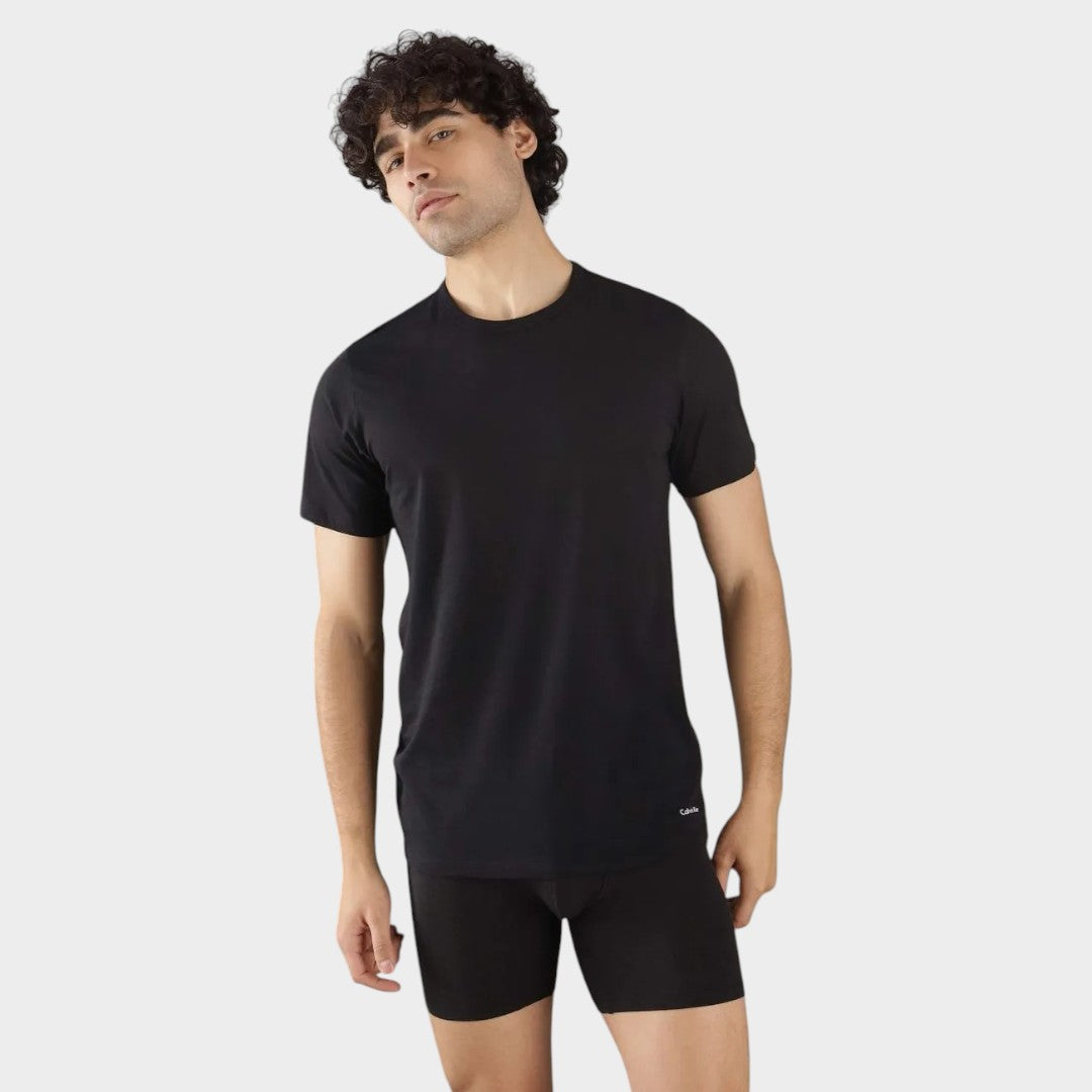 Calvin Klein Camisetas Slim Fit 3 Pack Cuello Redondo