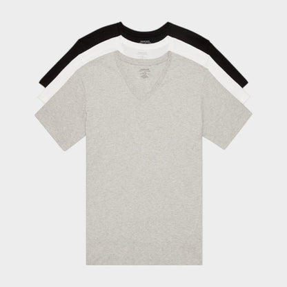 Calvin Klein Camisetas Classic Fit Cotton 3P Cuello V