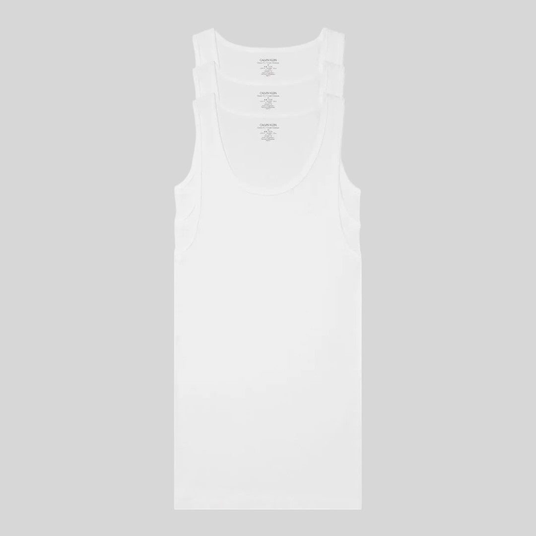 Calvin Klein Camisetas de Resaque Classic Fit 3P