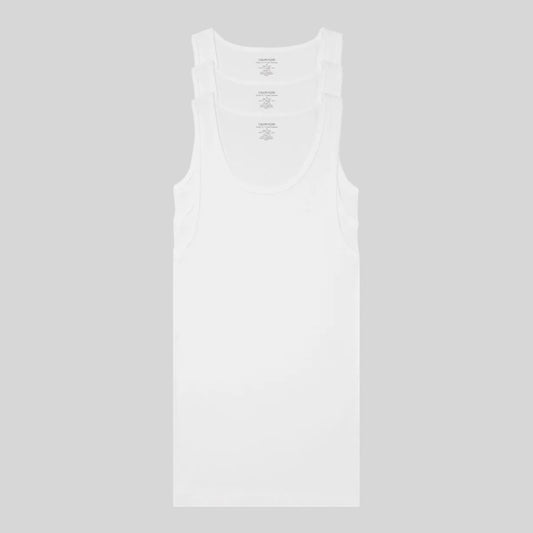 Calvin Klein Camisetas de Resaque Classic Fit 3P