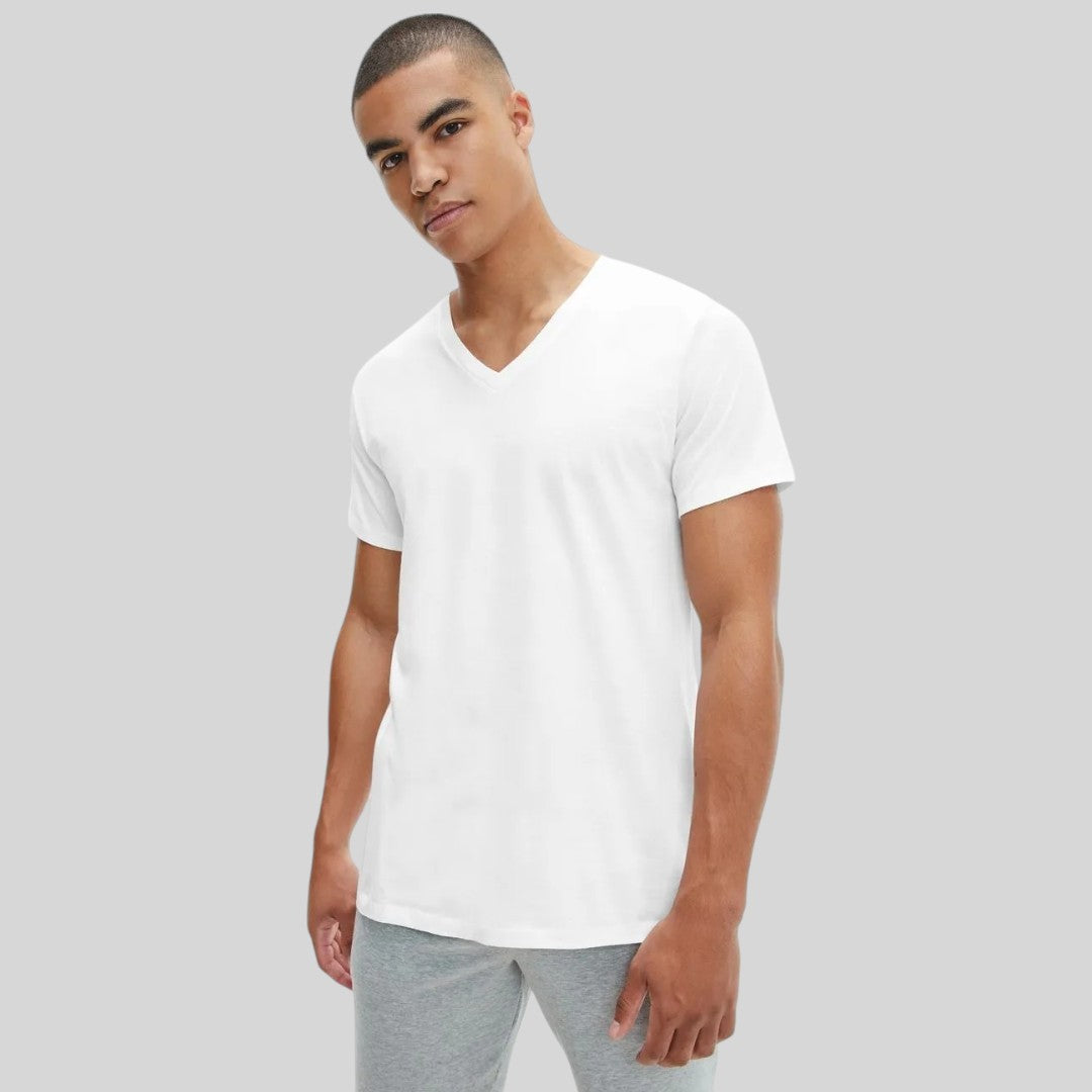 Calvin Klein Camisetas Classic Fit Cuello V 3 Pack