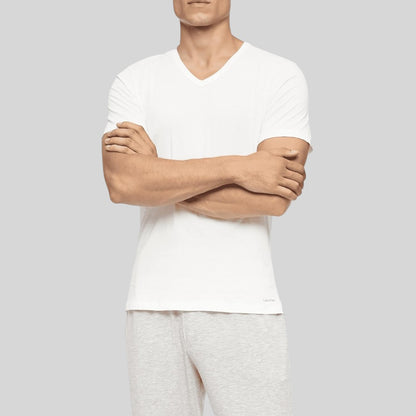 Calvin Klein Camisetas Slim Fit Cuello V 5 pack
