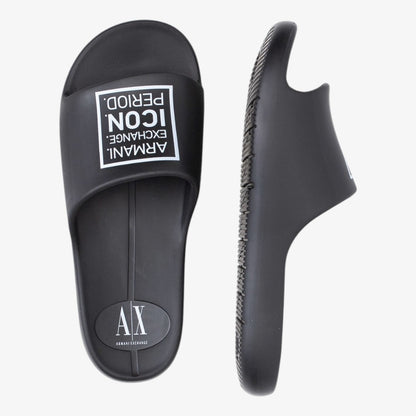 Armani Exchange Sandalias Icon Period Blk