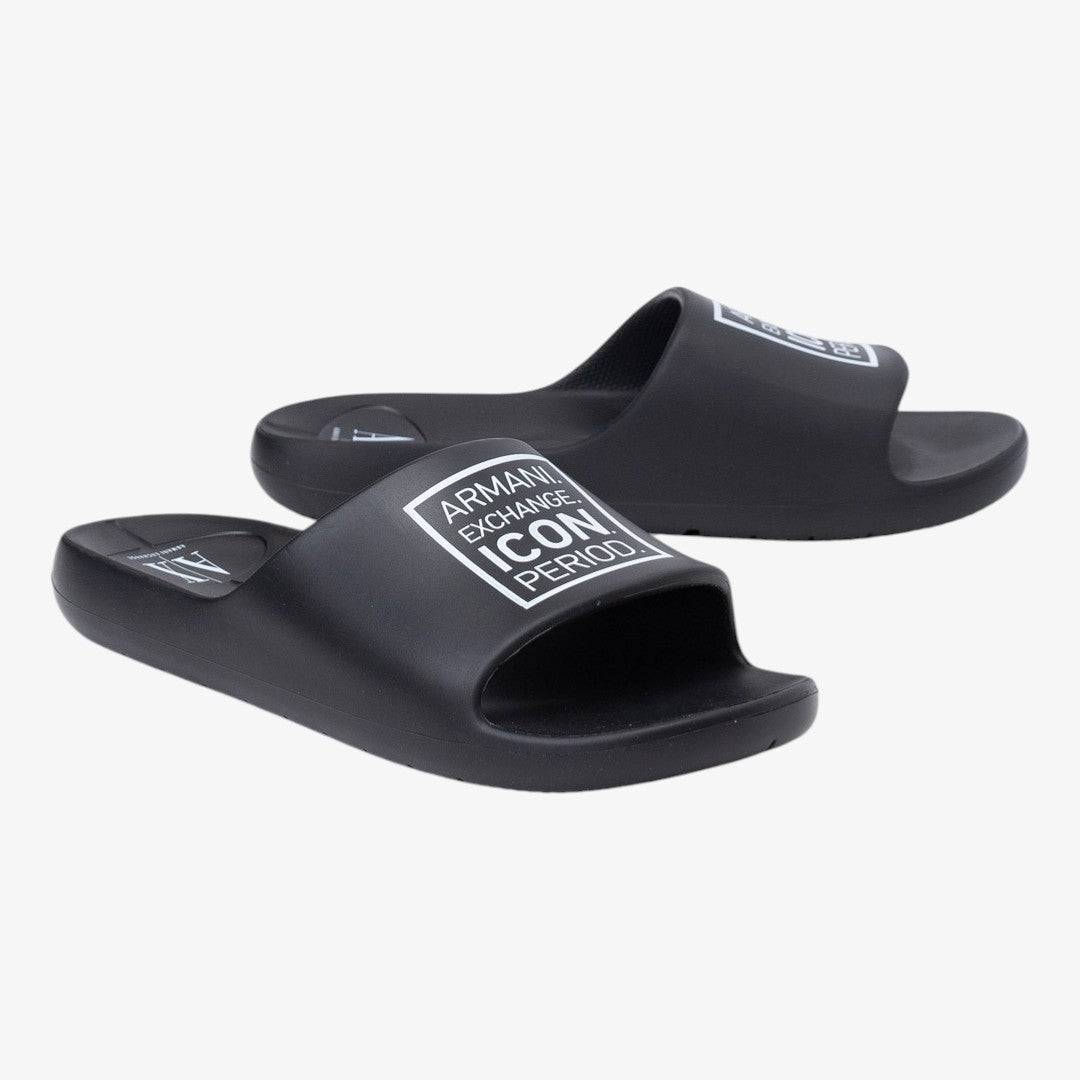 Armani Exchange Sandalias Icon Period Blk