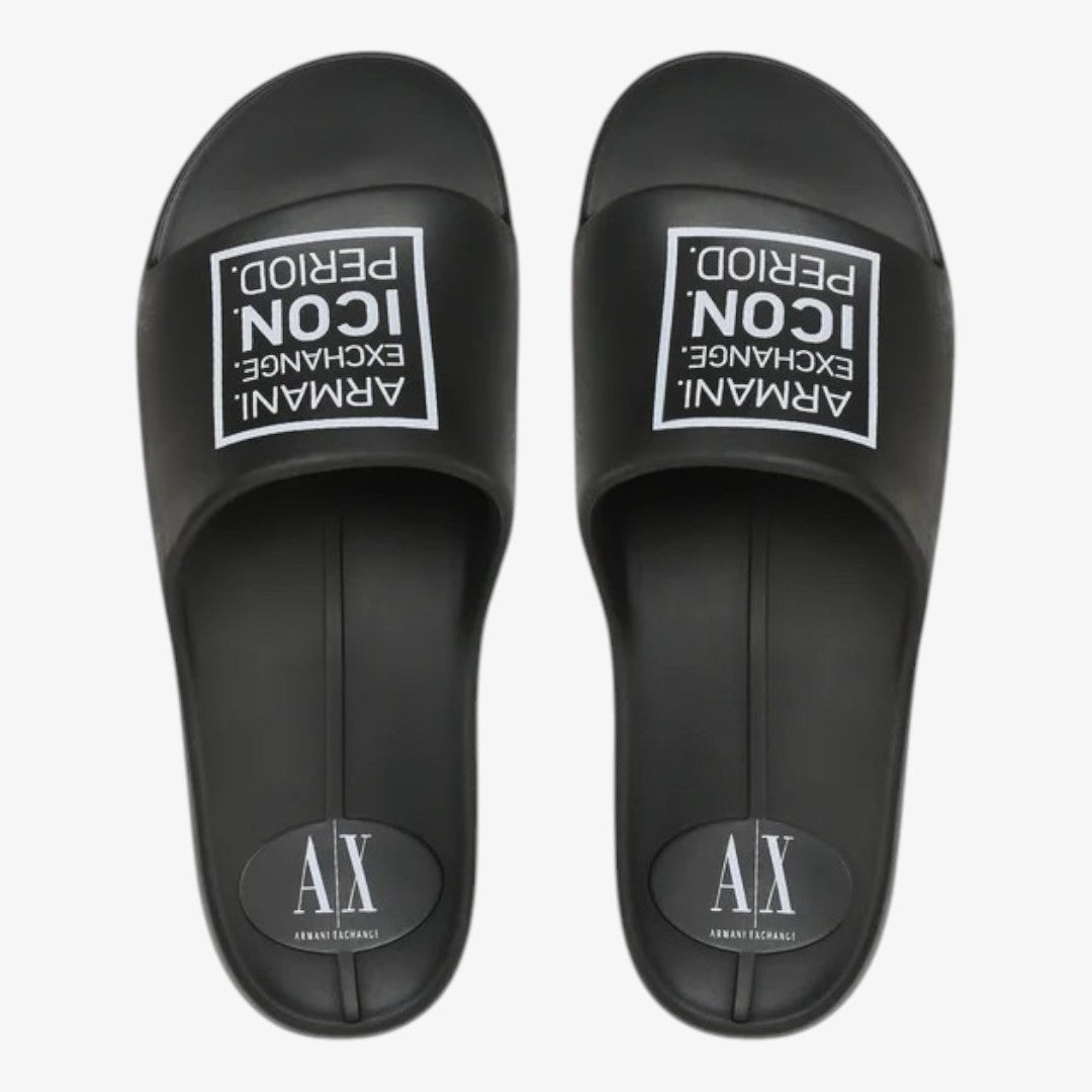 Armani Exchange Sandalias Icon Period Blk
