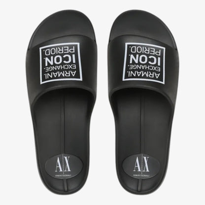 Armani Exchange Sandalias Icon Period Blk