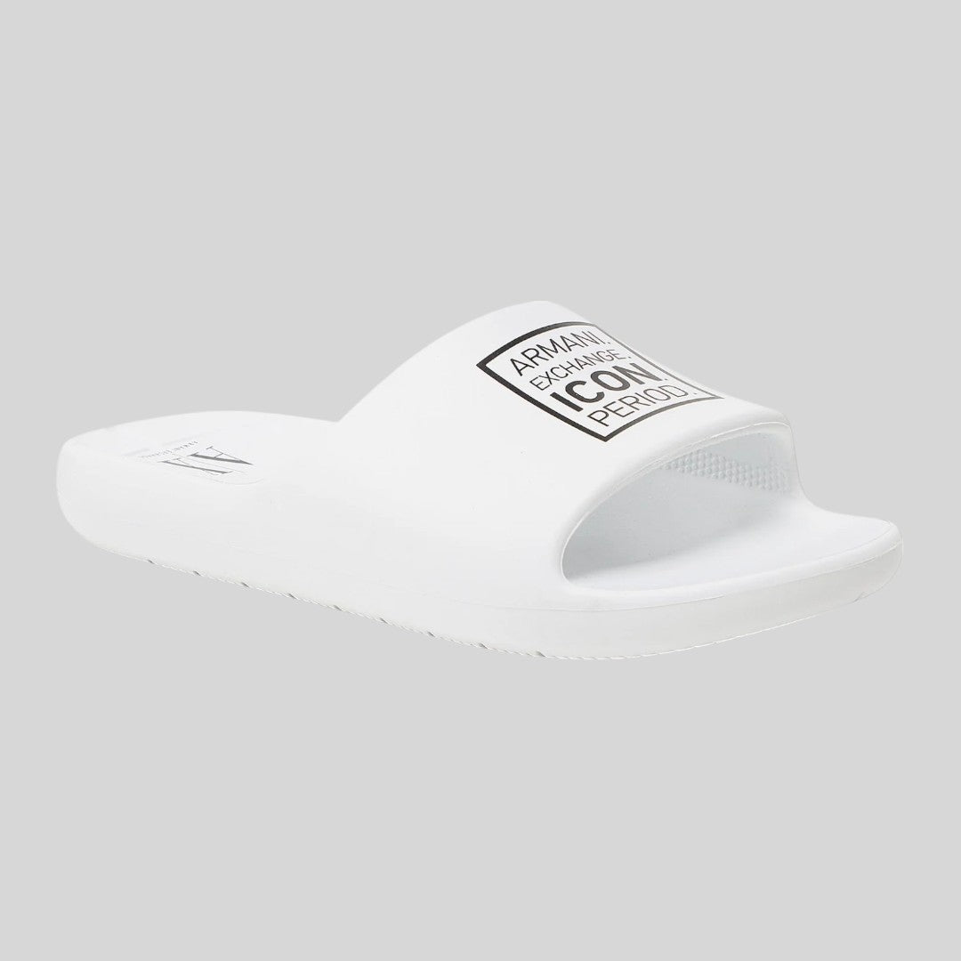 Armani Exchange Sandalias Icon Period Wht
