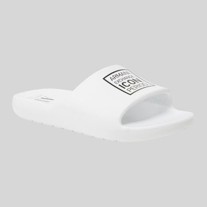 Armani Exchange Sandalias Icon Period Wht