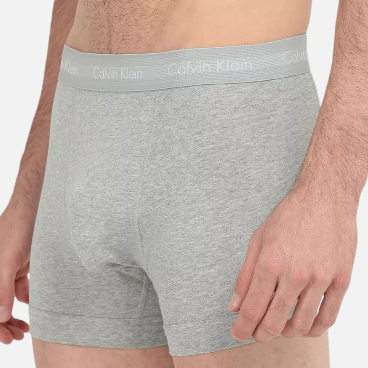 Calvin Klein Bóxer Brief Classic Cotton 3 Pack Gry