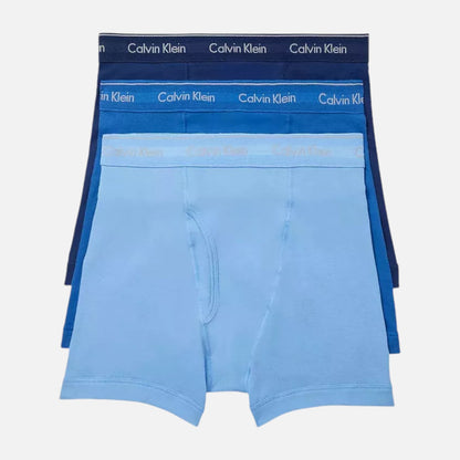 Calvin Klein Boxer Brief Classic Fit 3 Pack Blue